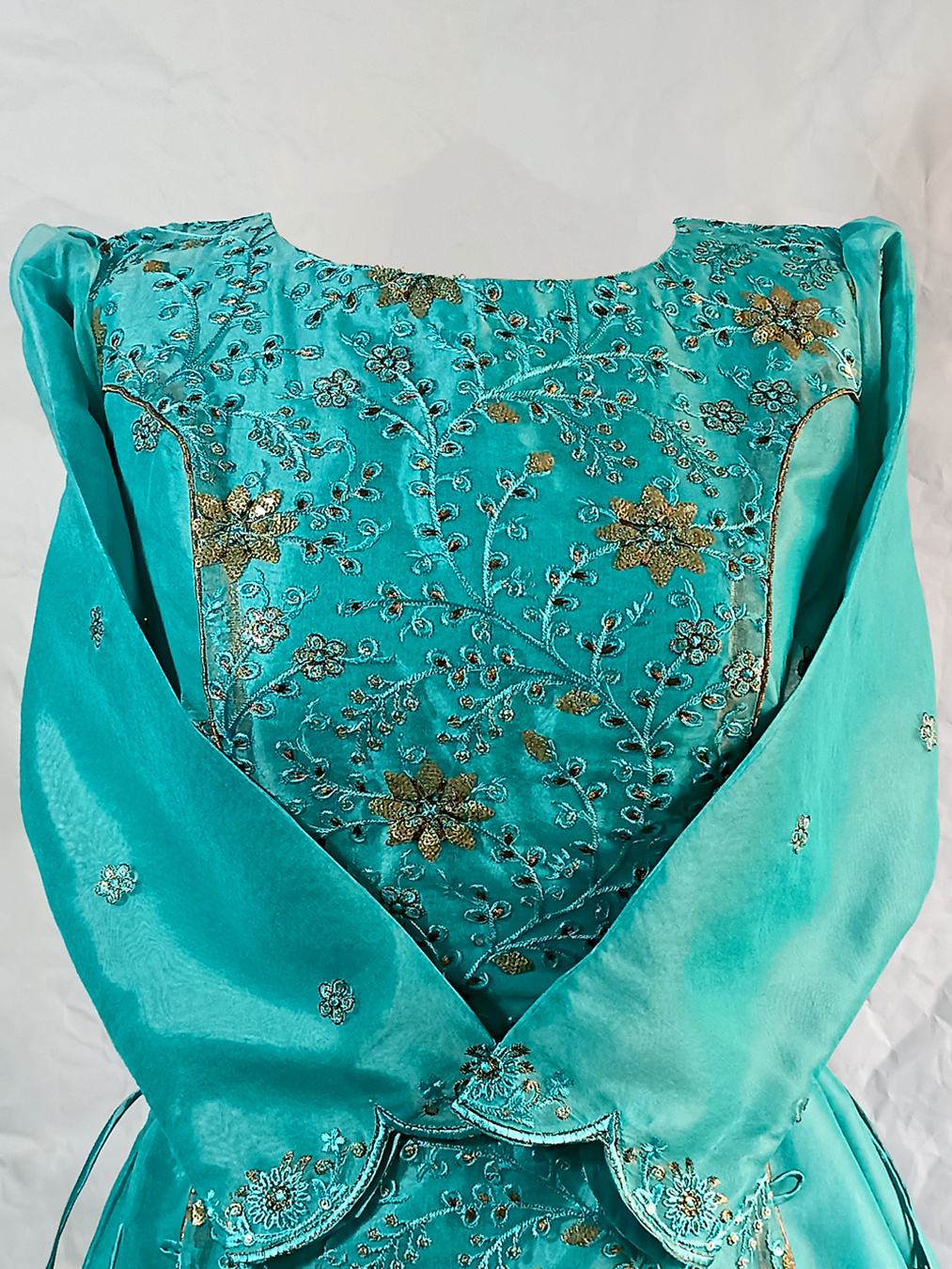 Bright Turquoise Dress