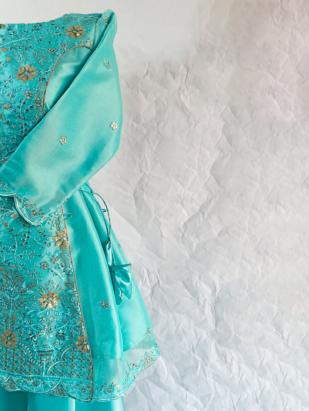 Bright Turquoise Dress