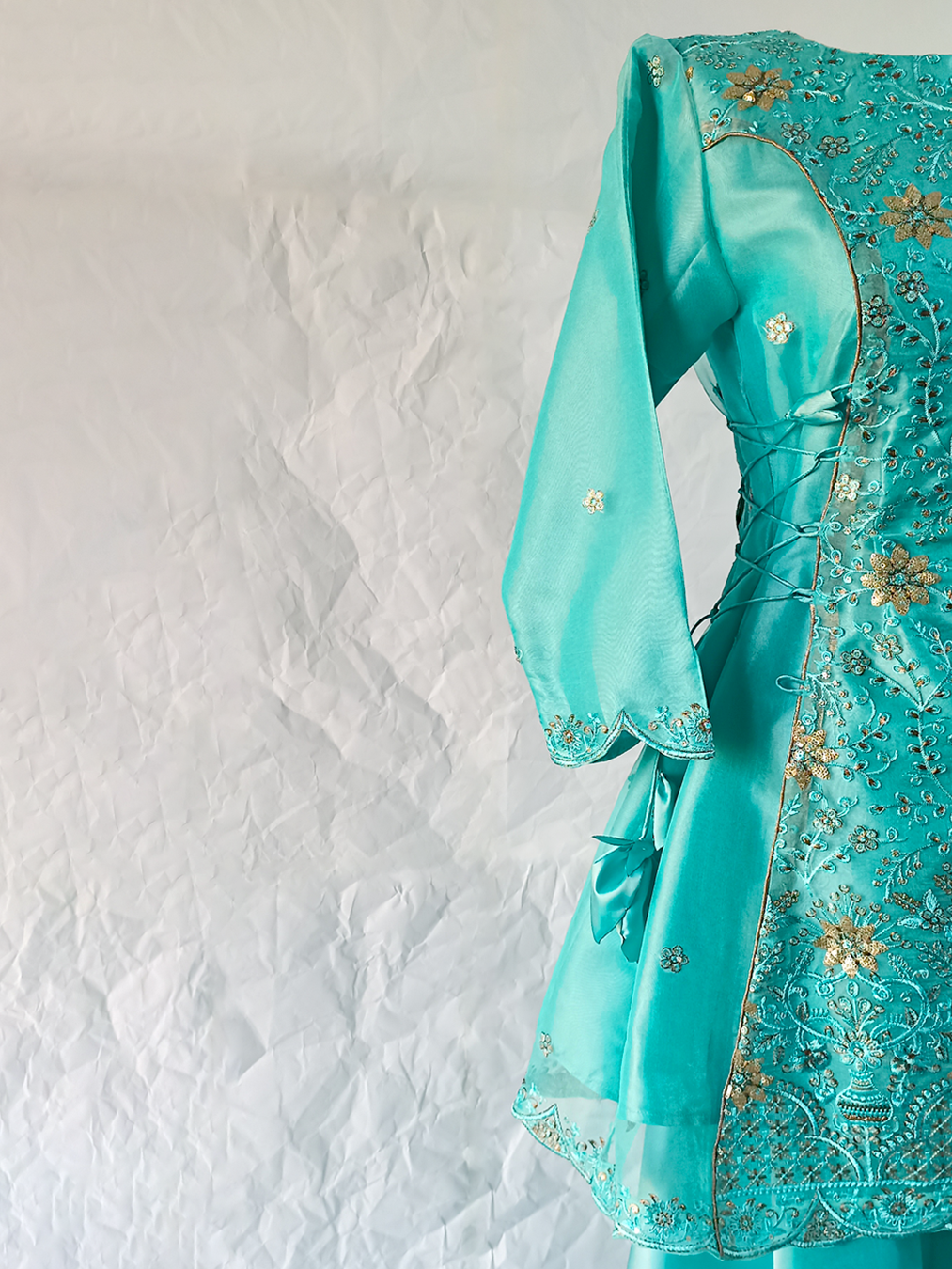 Bright Turquoise Dress