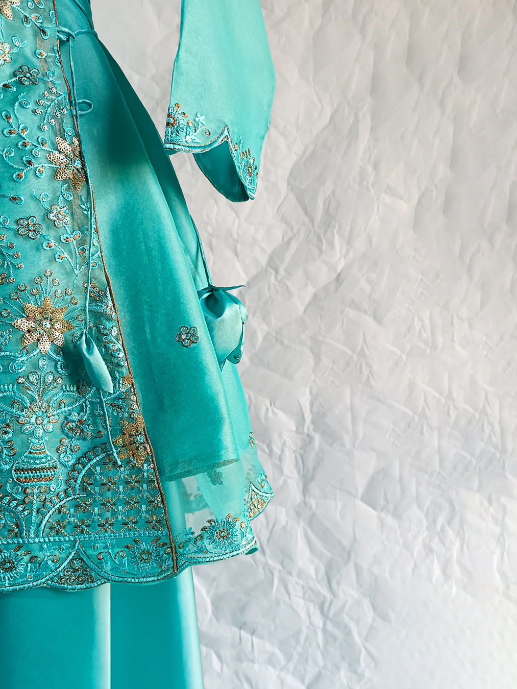 Bright Turquoise Dress