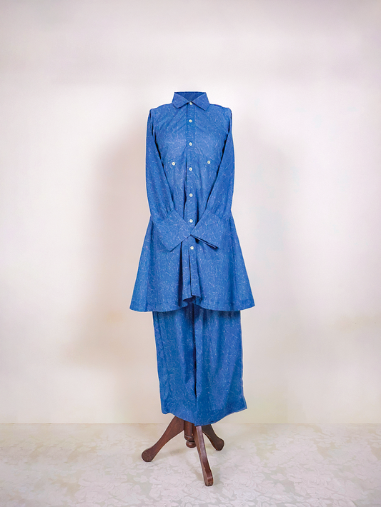 Denim Blue Shirt Dress