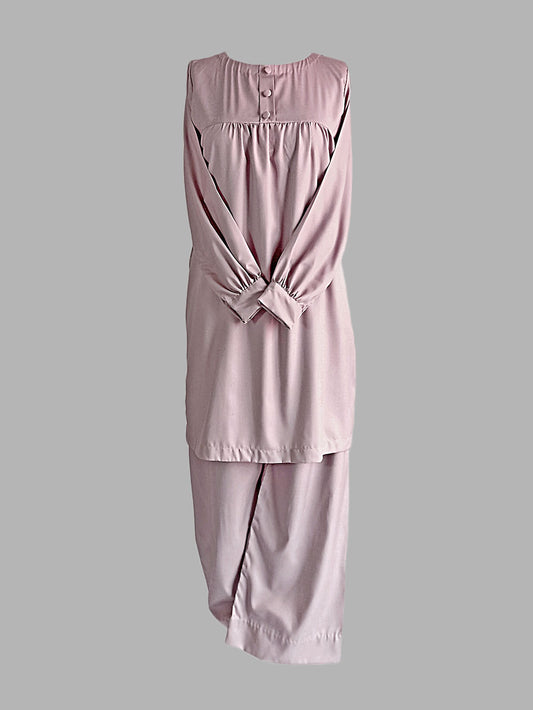Pink casual-wear Cotton Dress