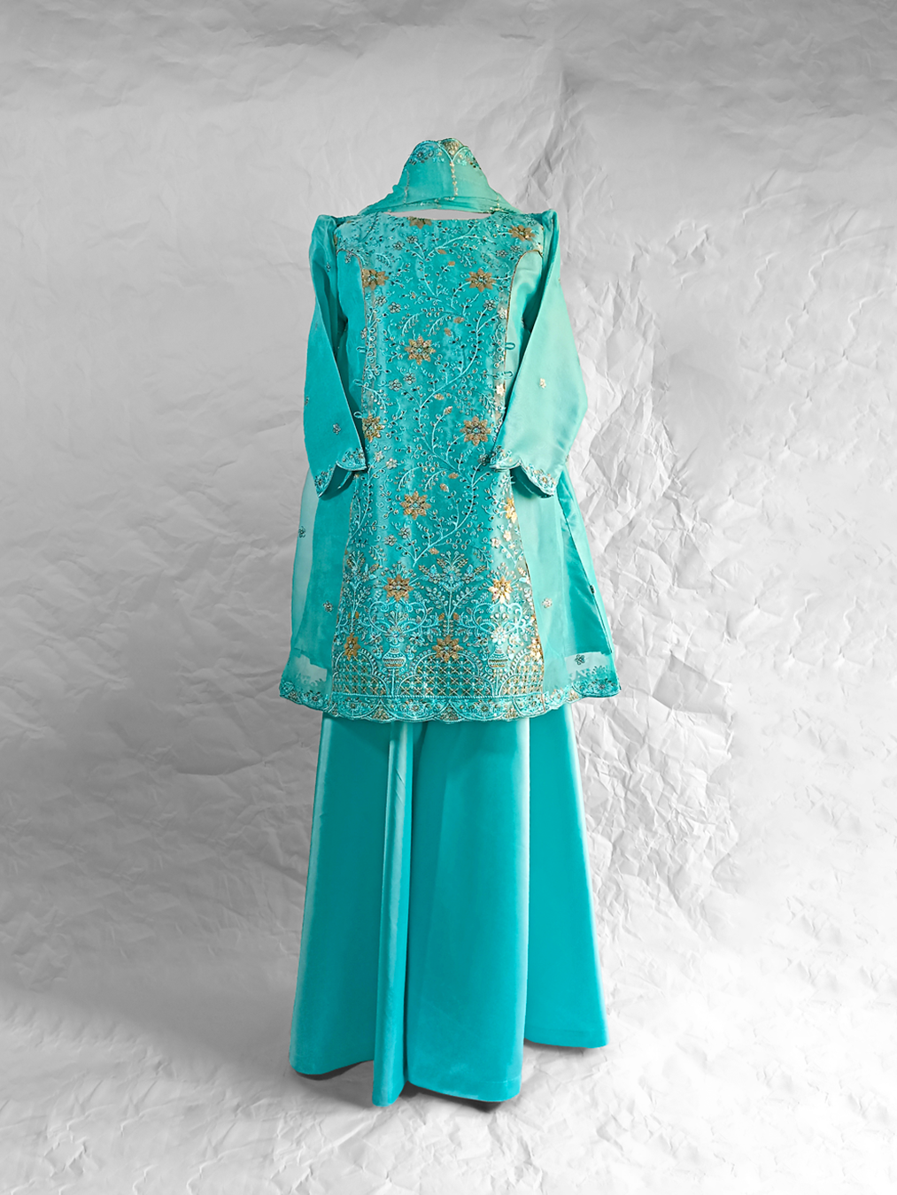 Bright Turquoise Dress