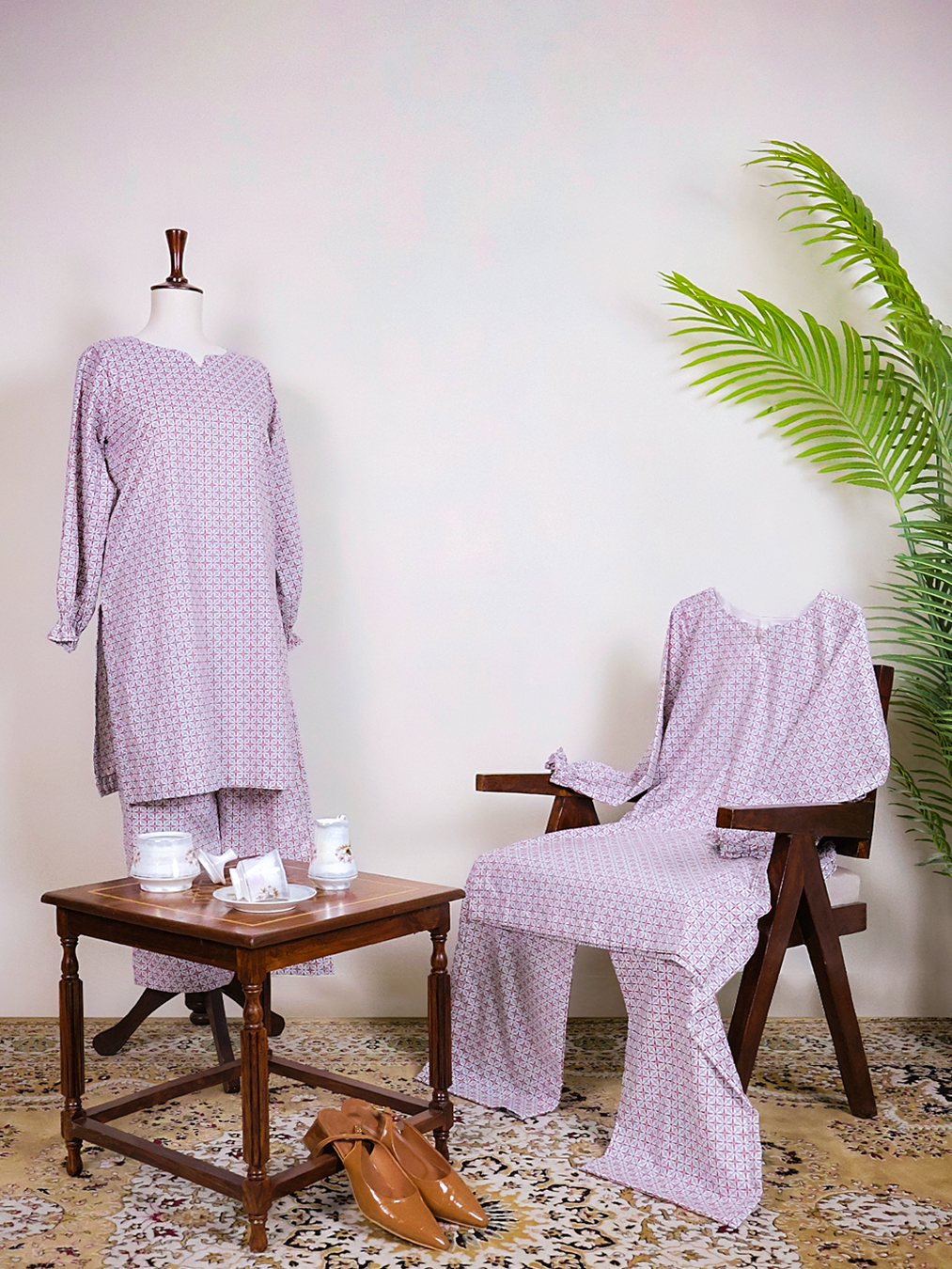 Geometric Printed Kurta