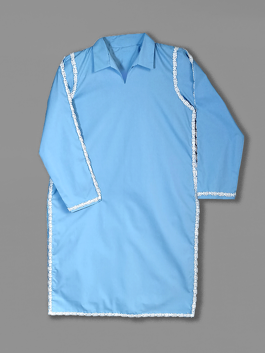 LIGHT-BLUE KURTA