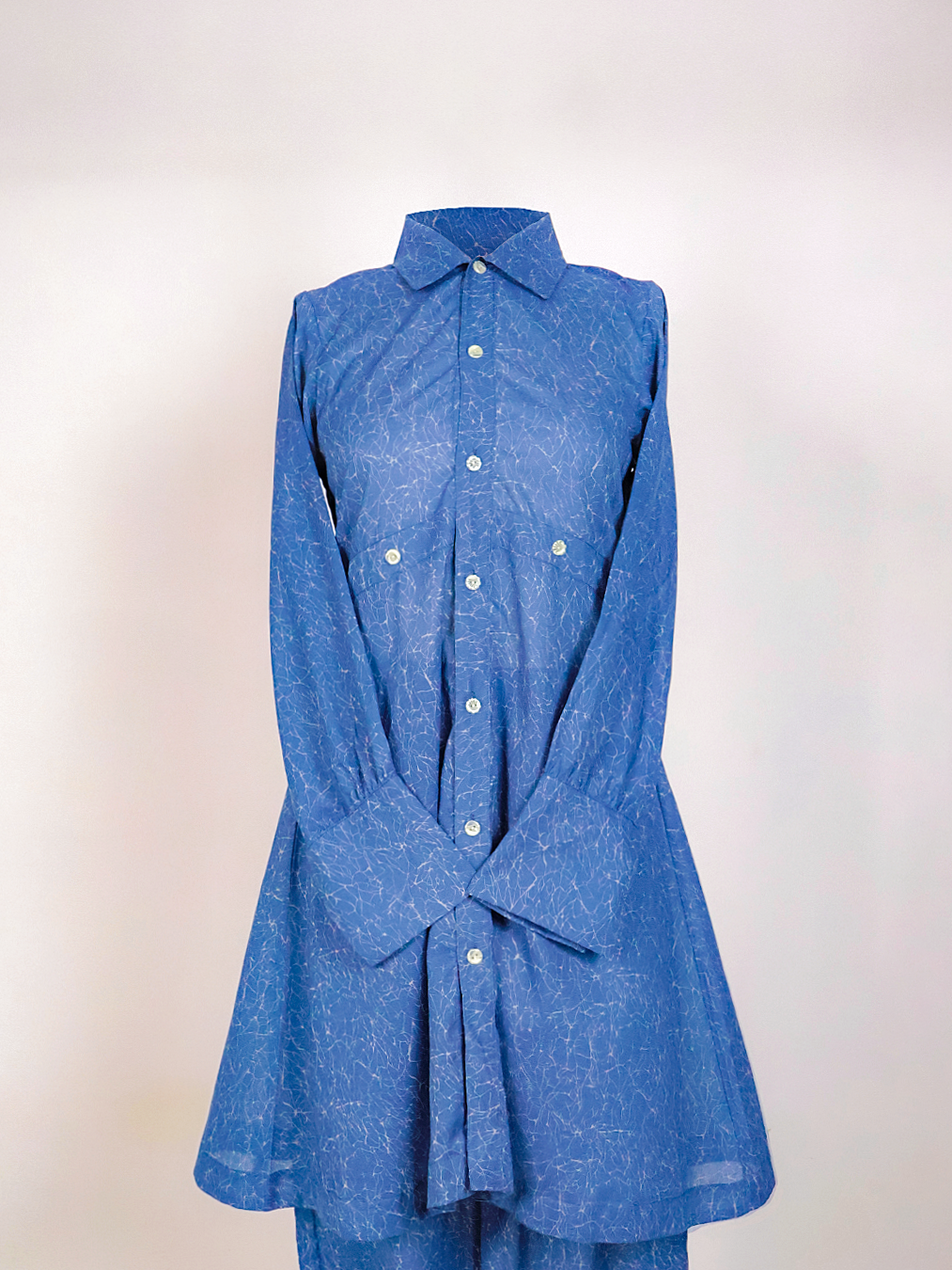Denim Blue Shirt Dress