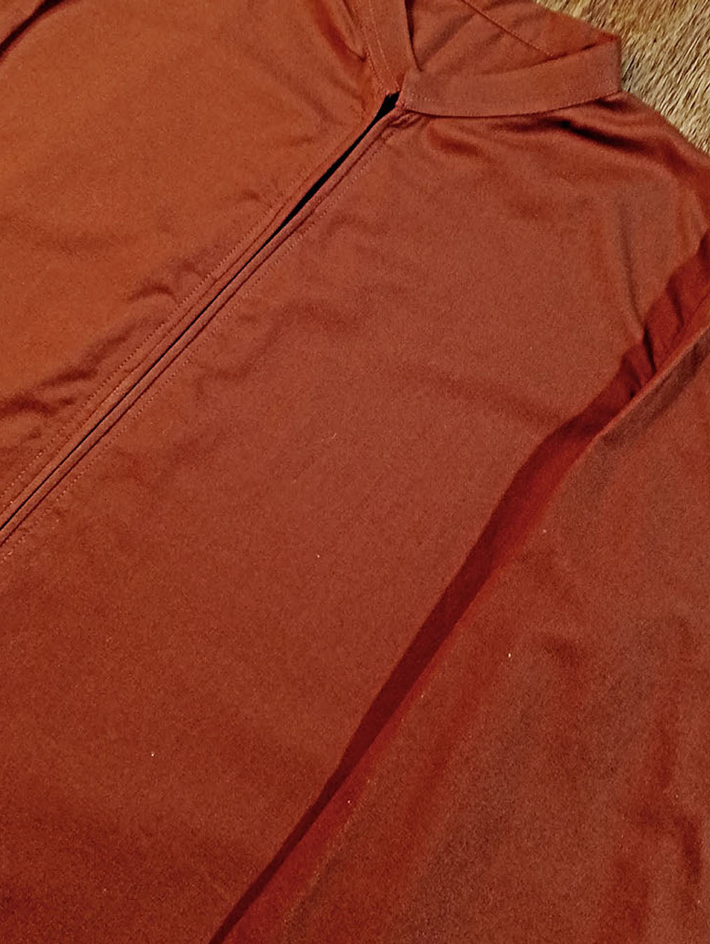 Brown Khadar Gown & Jacket