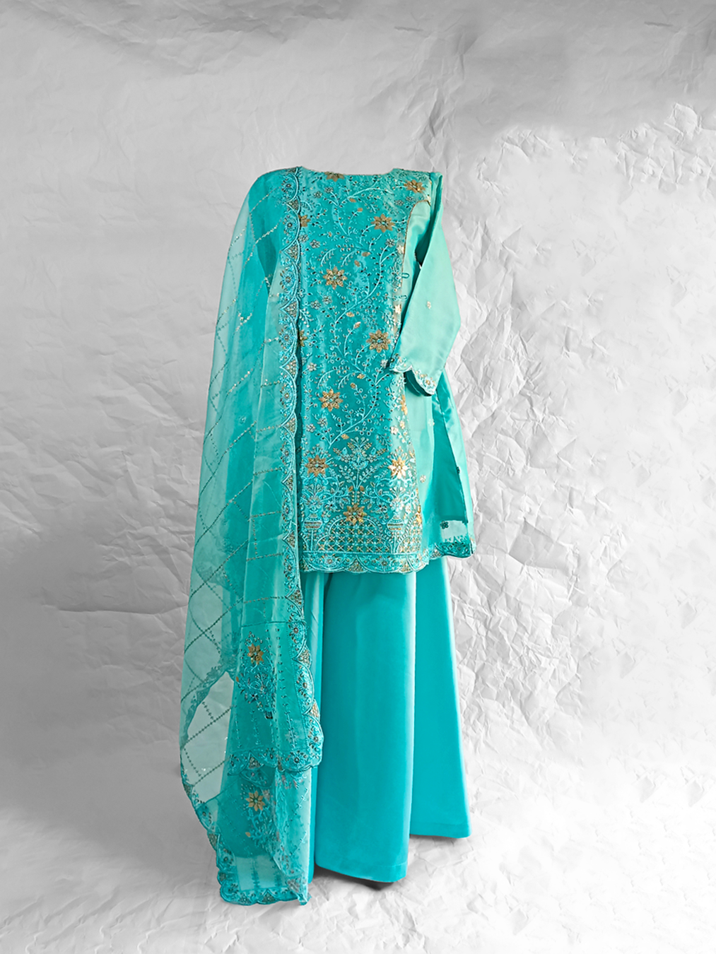 Bright Turquoise Dress