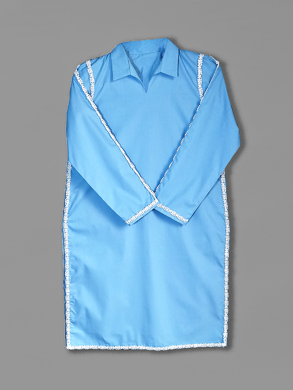 LIGHT-BLUE KURTA