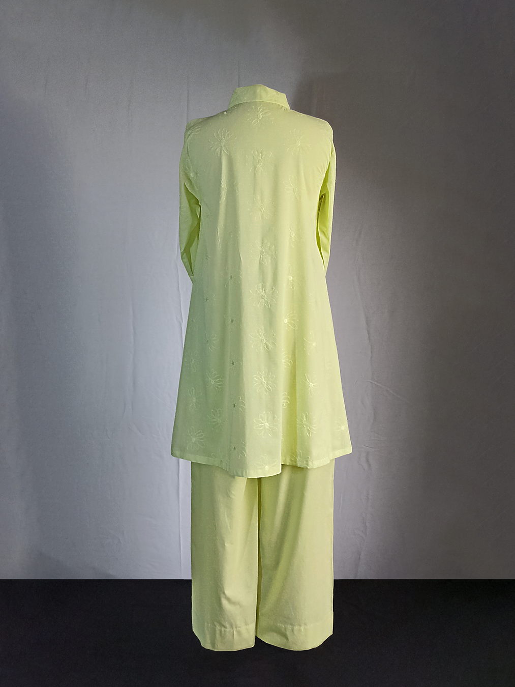 Key-Lime Embroided Shirt