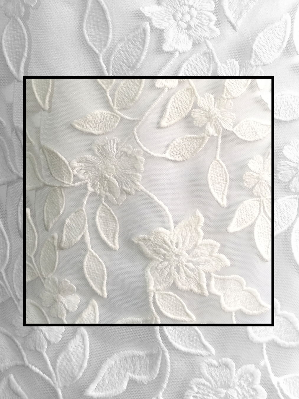 White Embroided Long Kurta