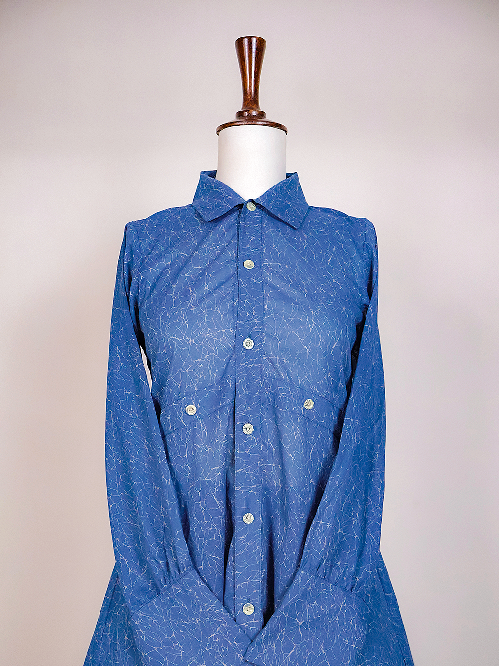 Denim Blue Shirt Dress