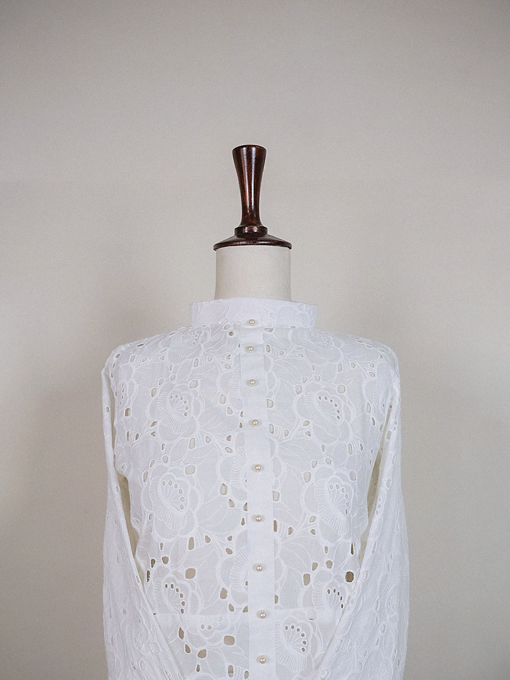 White Eyelet Midi Dress