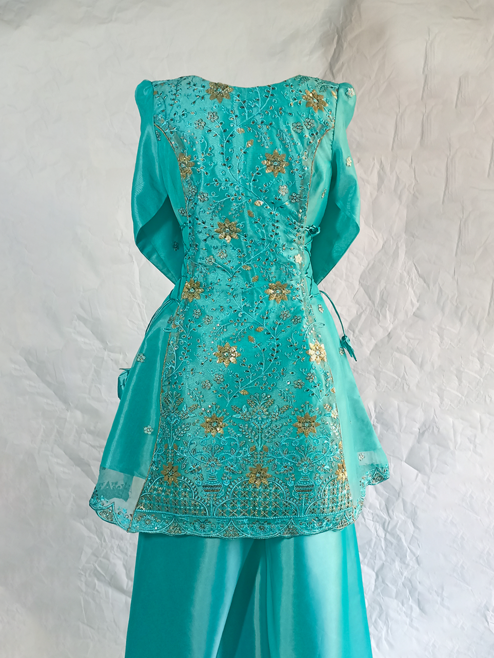 Bright Turquoise Dress