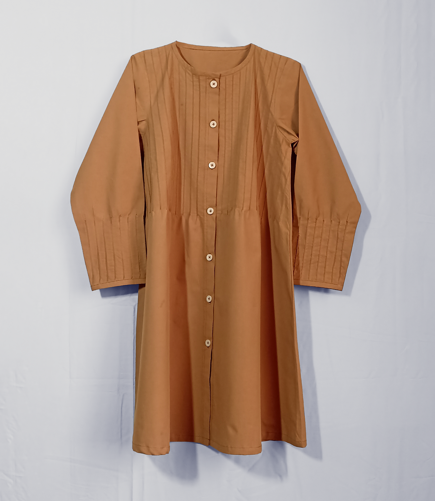 Brown Shirt Dress