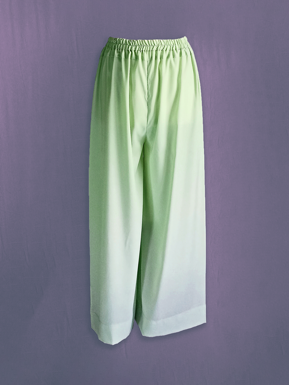 Tea-Green Embroided Dress