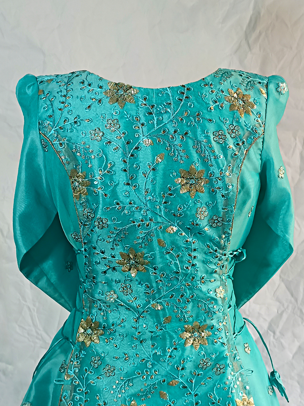 Bright Turquoise Dress