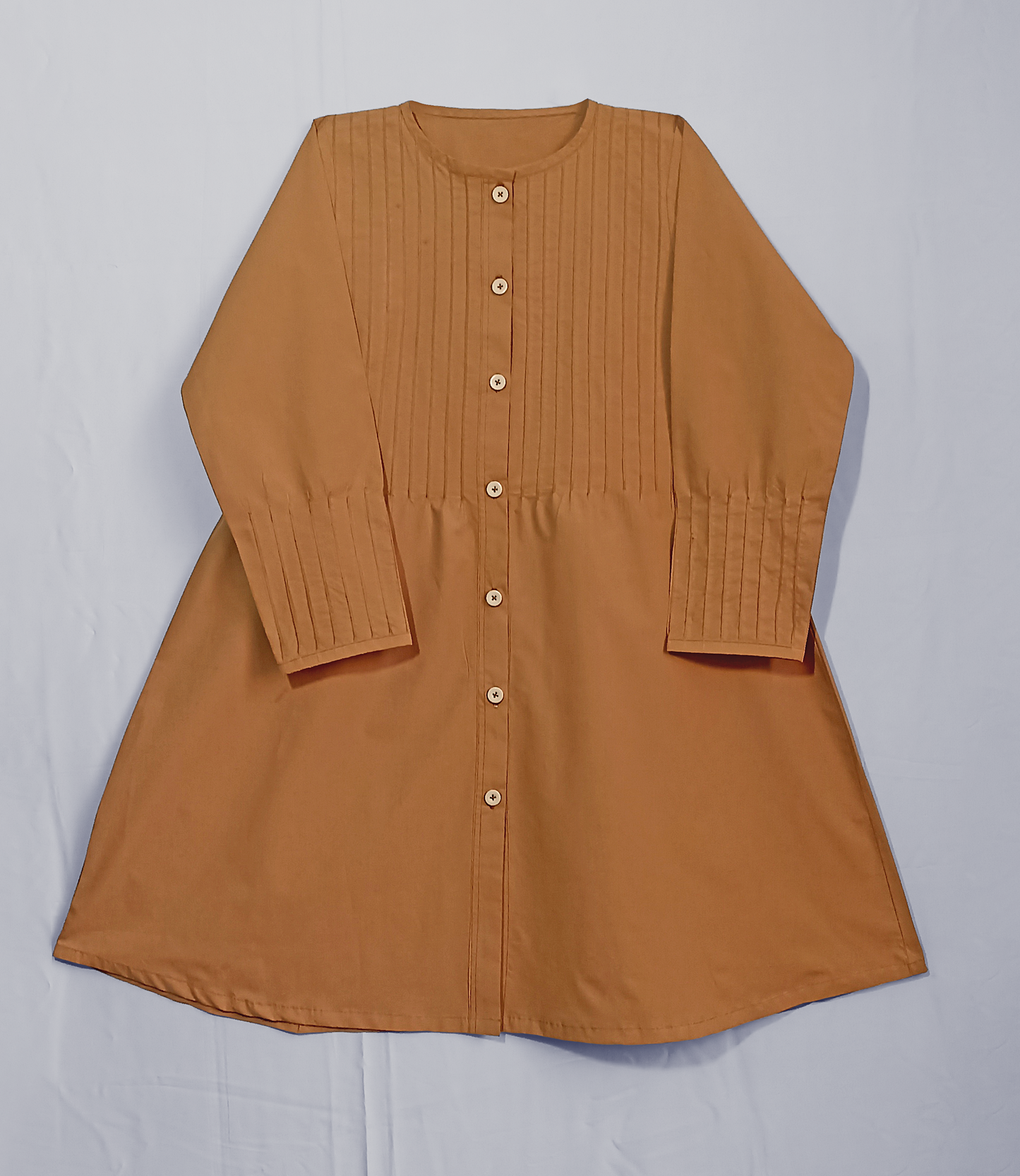 Brown Shirt Dress