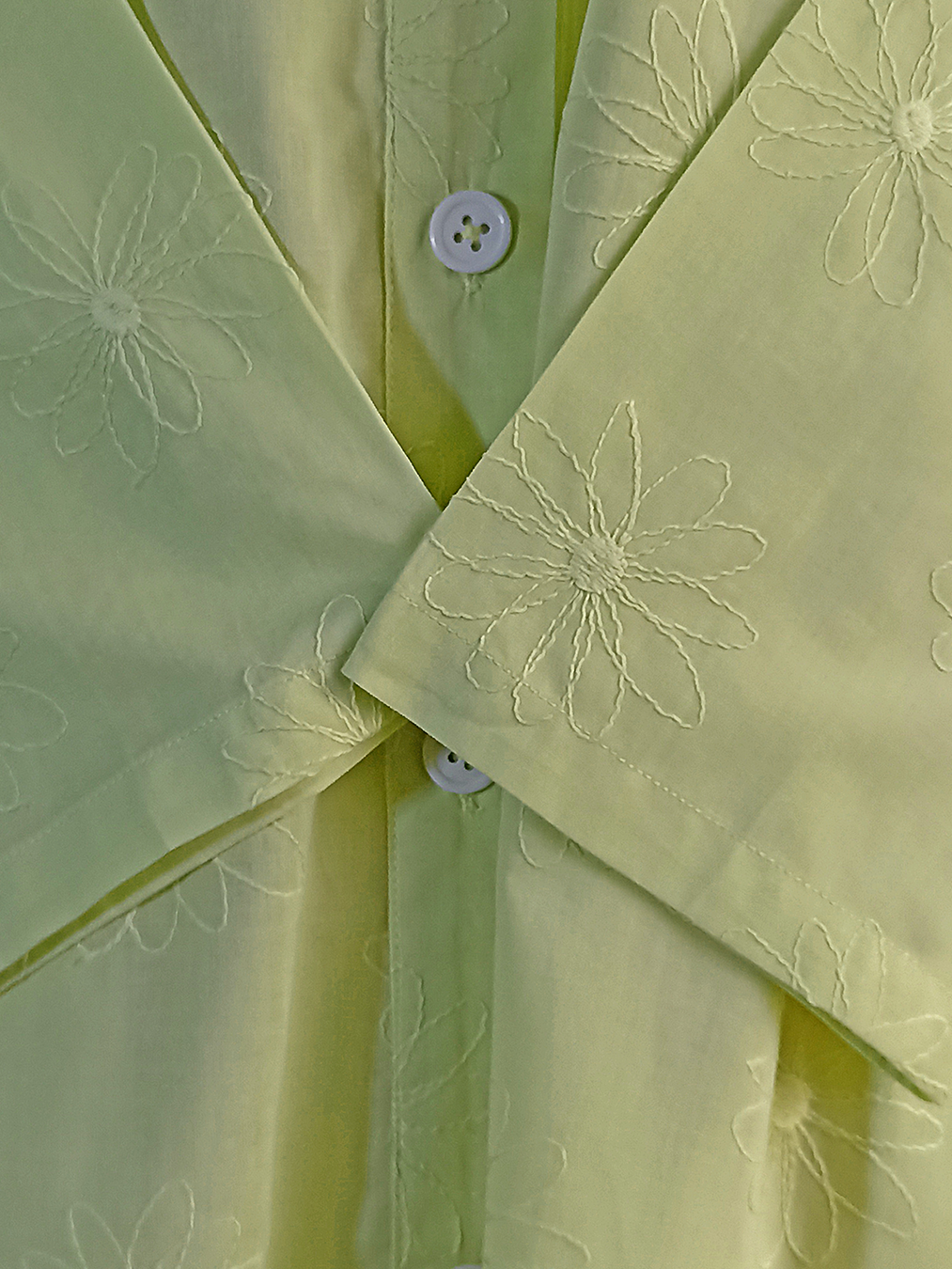 Key-Lime Embroided Shirt