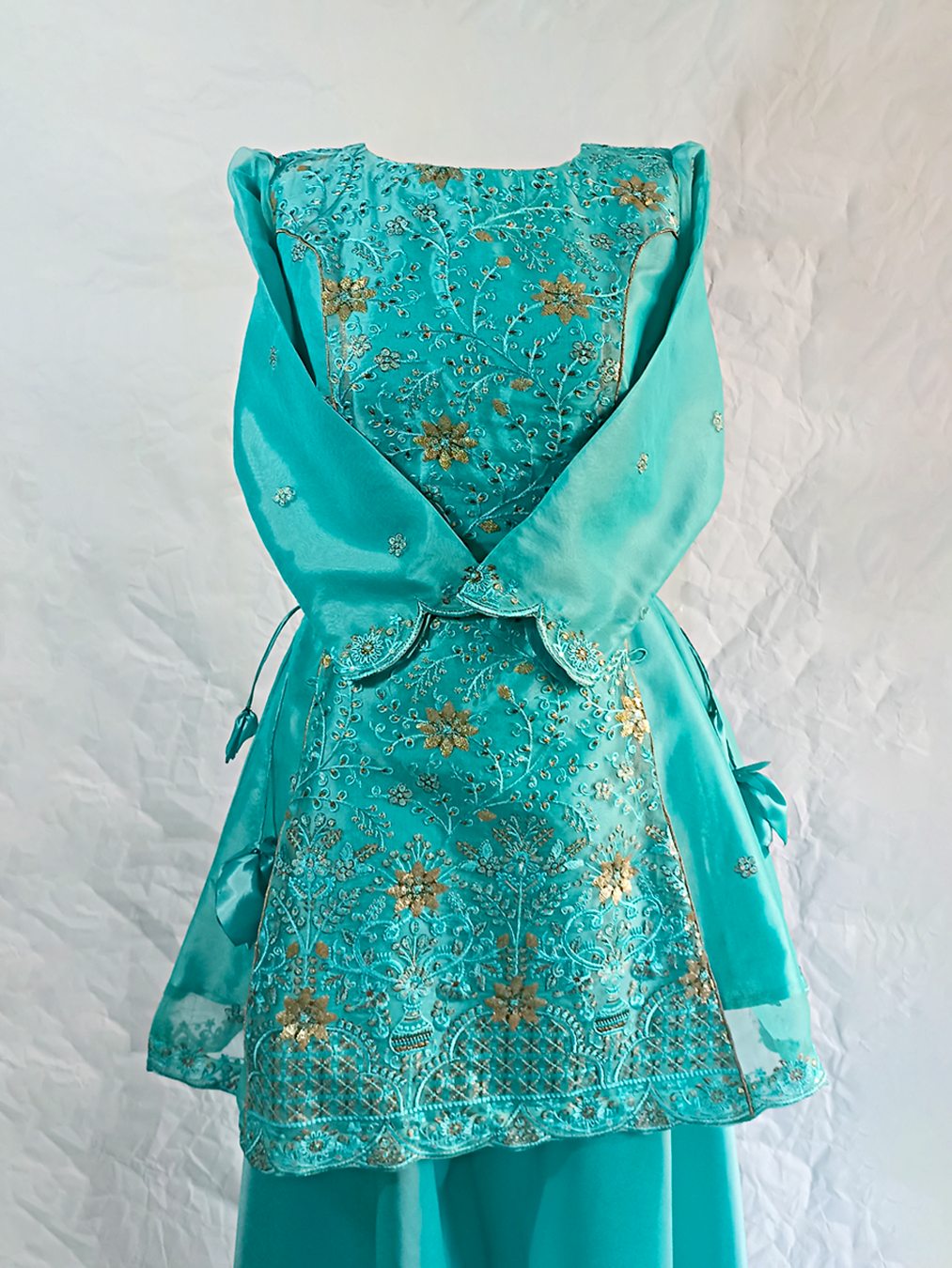 Bright Turquoise Dress