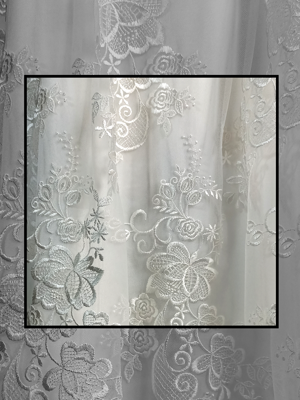 White Embroided Dress