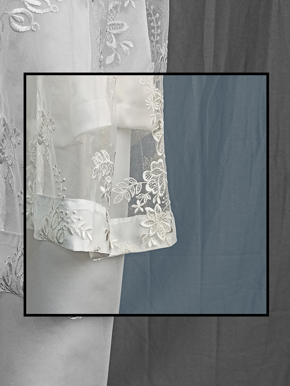 White Embroided Dress