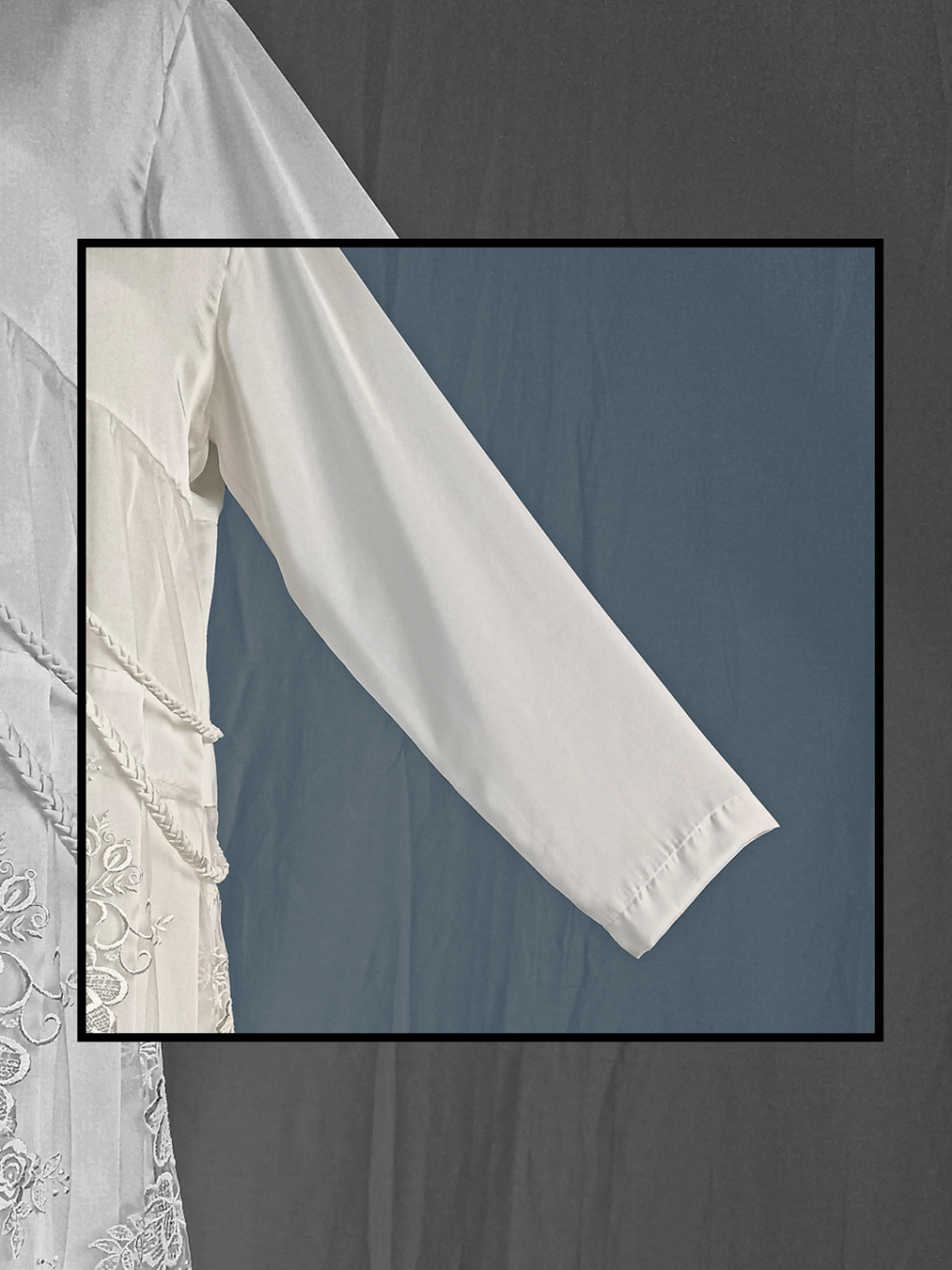 White Embroided Dress